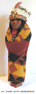 M.F. Woods Indian Doll